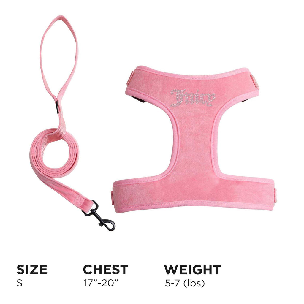 Velour Pet Harness and Leash Set H29474