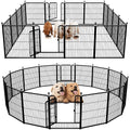 16 Panel 32 Height Dog Playpen with Doors O7032