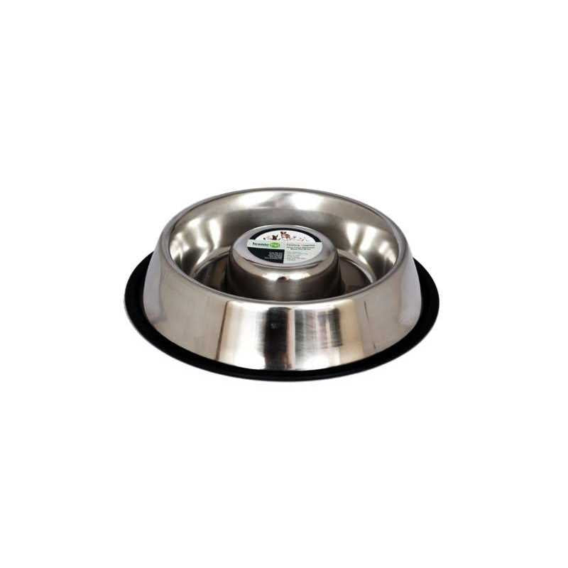 Stainless Steel Slow Feed Pet Bowl P5016