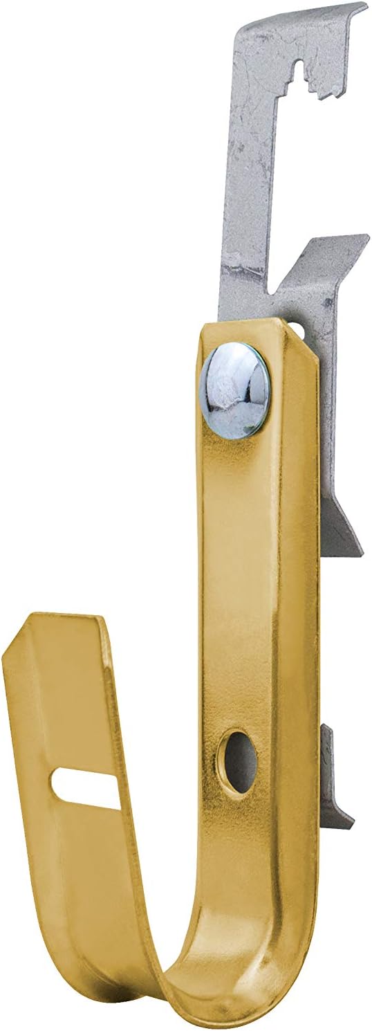 Heavy Duty Metal Cable & Wire Support J-Hook Hangers with Bat Wing Clip K2119
