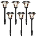 6 Pack Solar Powered Pathway Lights, Warm White D27242