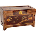 Lacquer and Wooden Storage Trunk K280