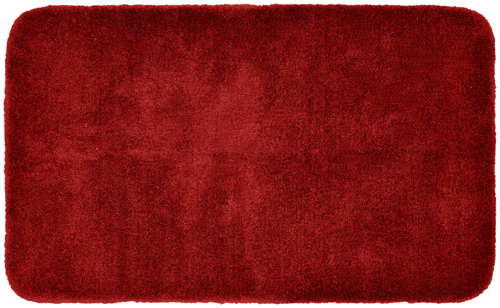 Chili Pepper Red Washable Bath Rug D789253