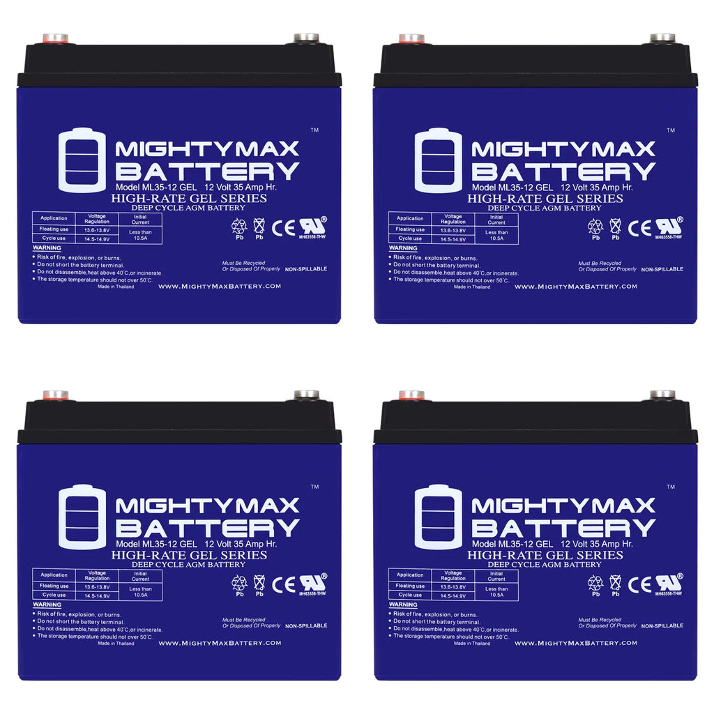 12V 35AH GEL Replacement Battery K160723