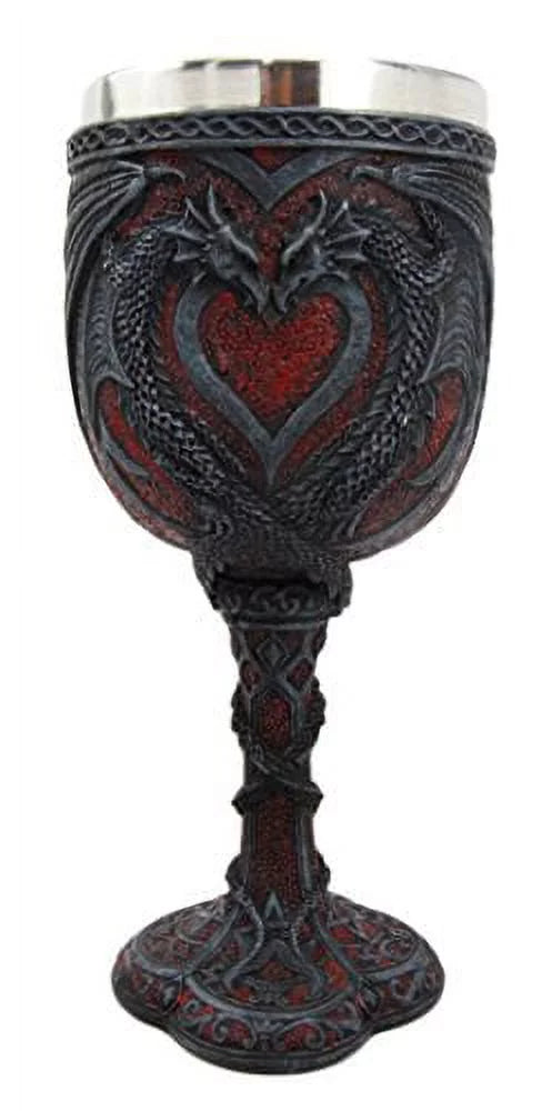 Celtic Dragon Wine Goblet Chalice W698098