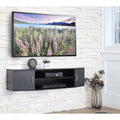 Wall Mounted TV Media Console Storage Hutch - 43.3 - Black S959964