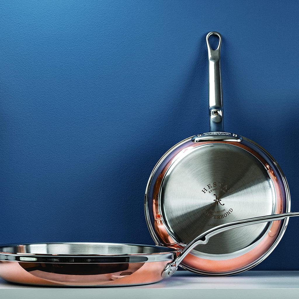 100% Pure Copper 10-Piece Cookware Set D6138