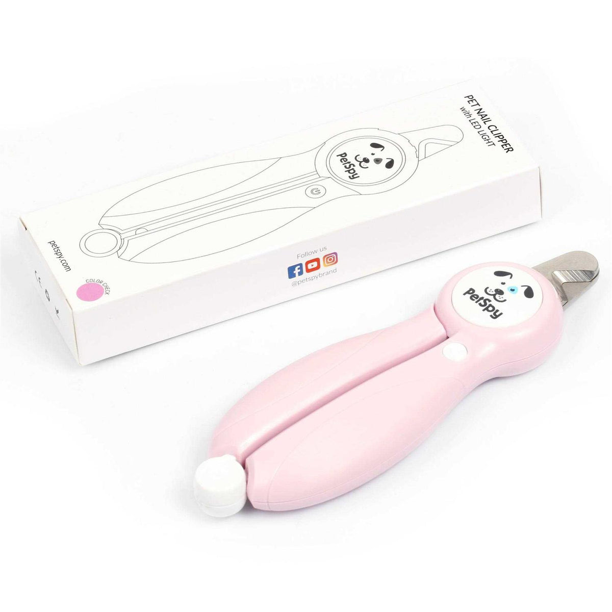 Dog Nail Clippers with LED Guide Light U82043