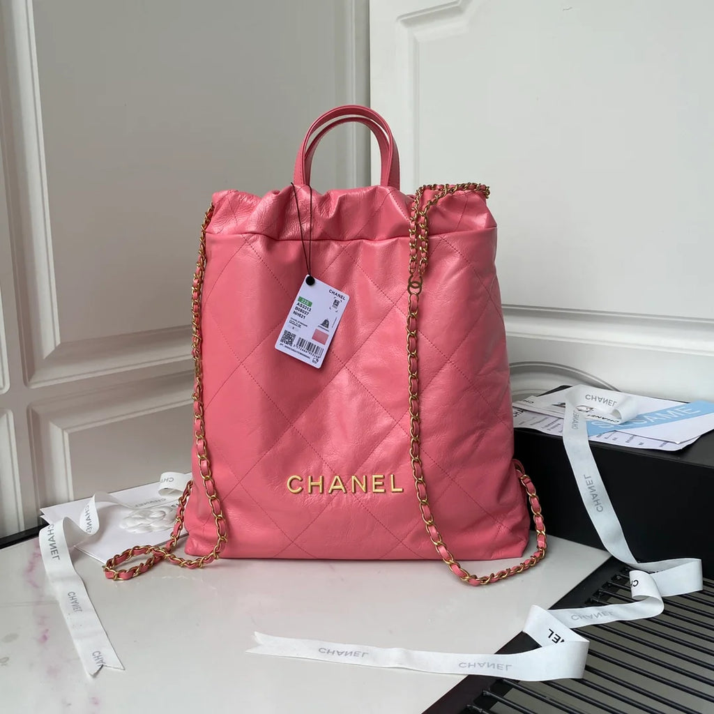 Pink Large Backpack P3454