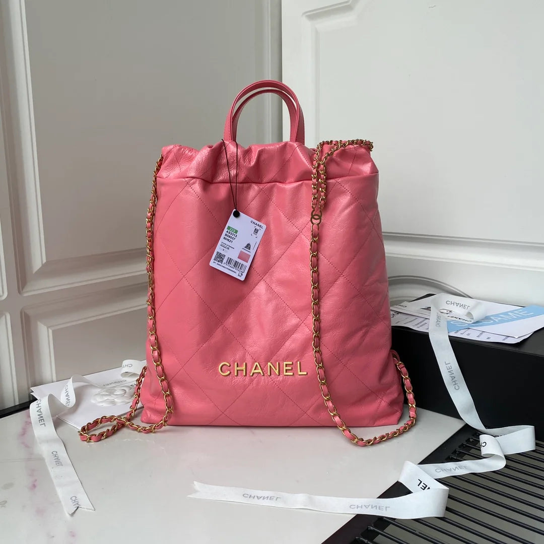 Pink Large Backpack P3454