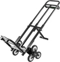 Stair Climbing Cart 420lbs Capacity Hand Truck with Adjustable Handle E929