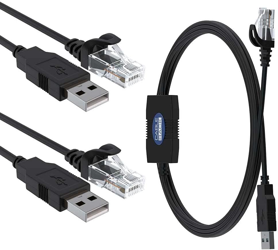 6ft USB to RJ45 Console Cable 5-Pack S534