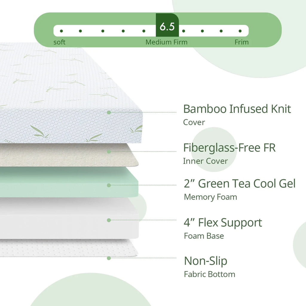 6 inch Memory Foam Twin Mattress T888