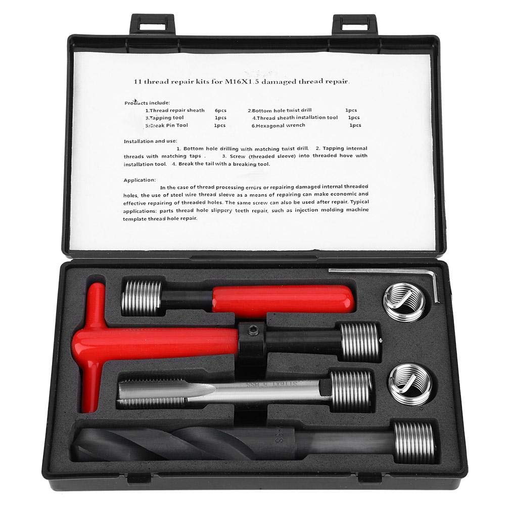 11PCs Stainless Steel Thread Repair Insert Kit J352845