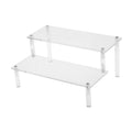 Acrylic Clear Two Layer Display Stand V72521