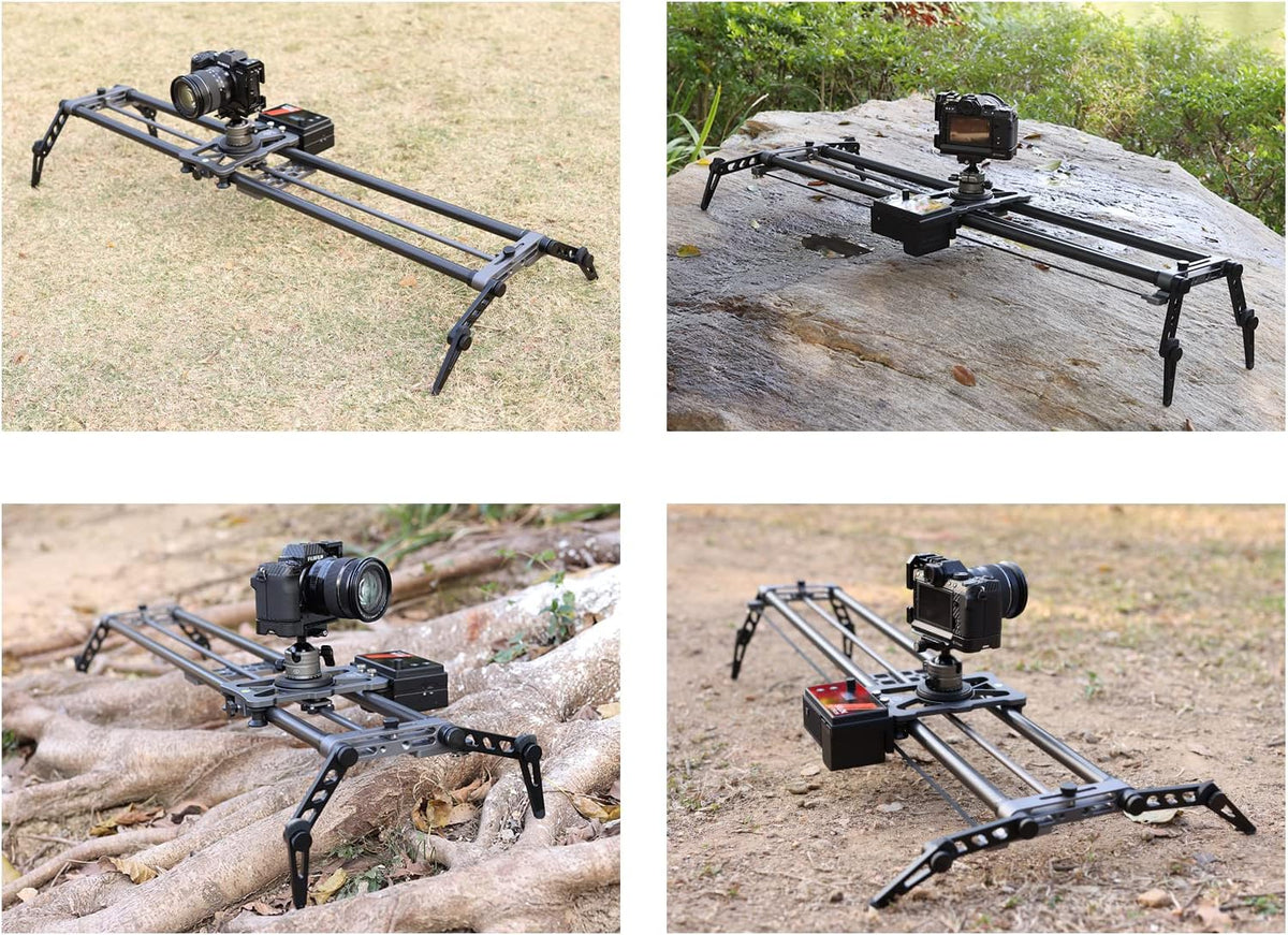 Motorized Camera Slider 80cm Carbon Fiber with APP Control V940