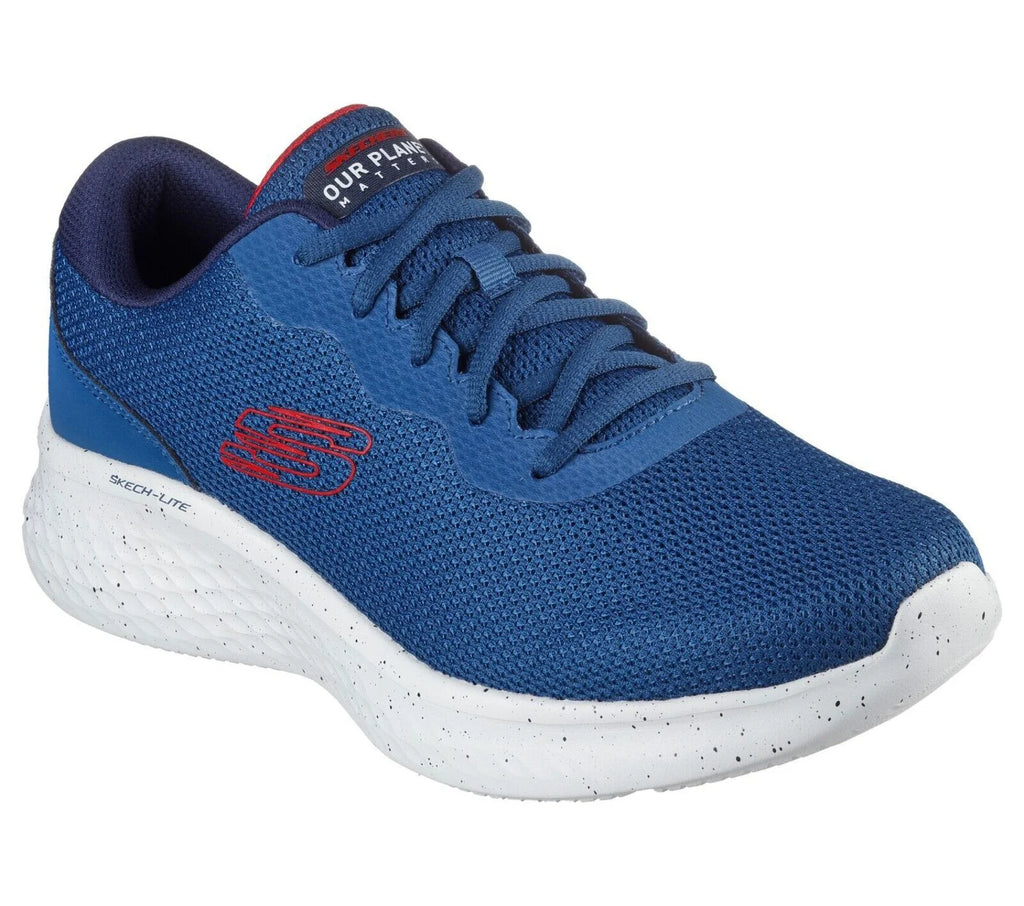 Blue White Memory Foam Men Shoes S9141