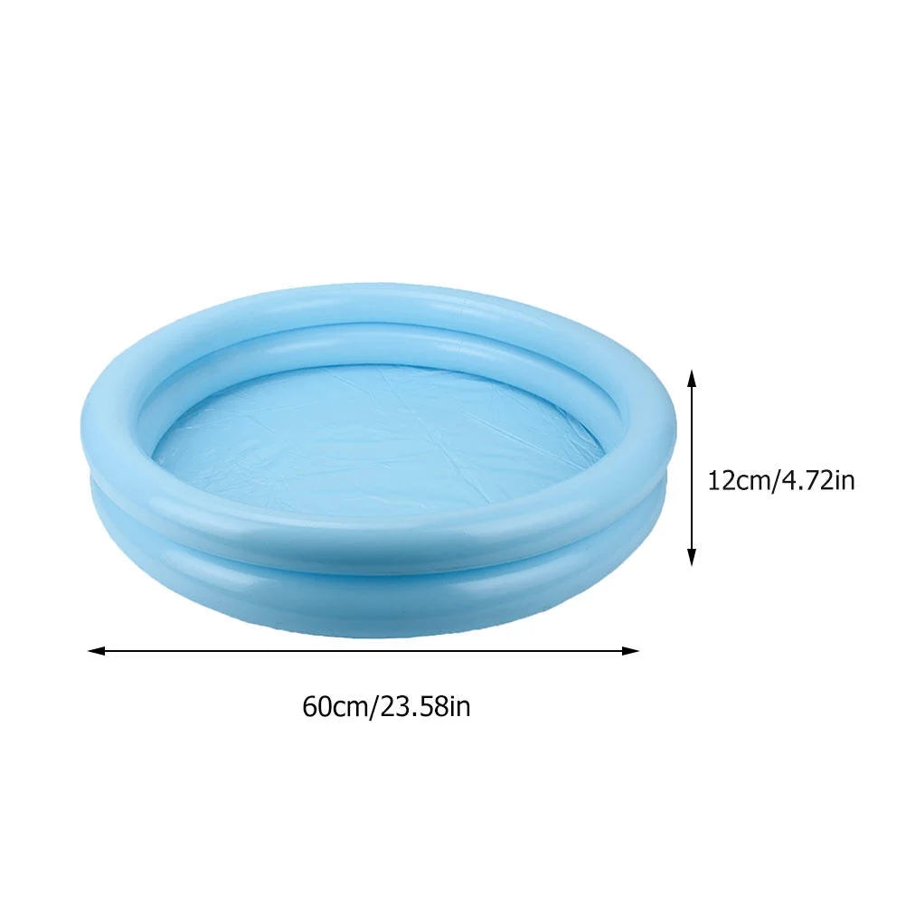 2 Pcs Plastic Sandbox Tray Swimming Pool Toys L59606