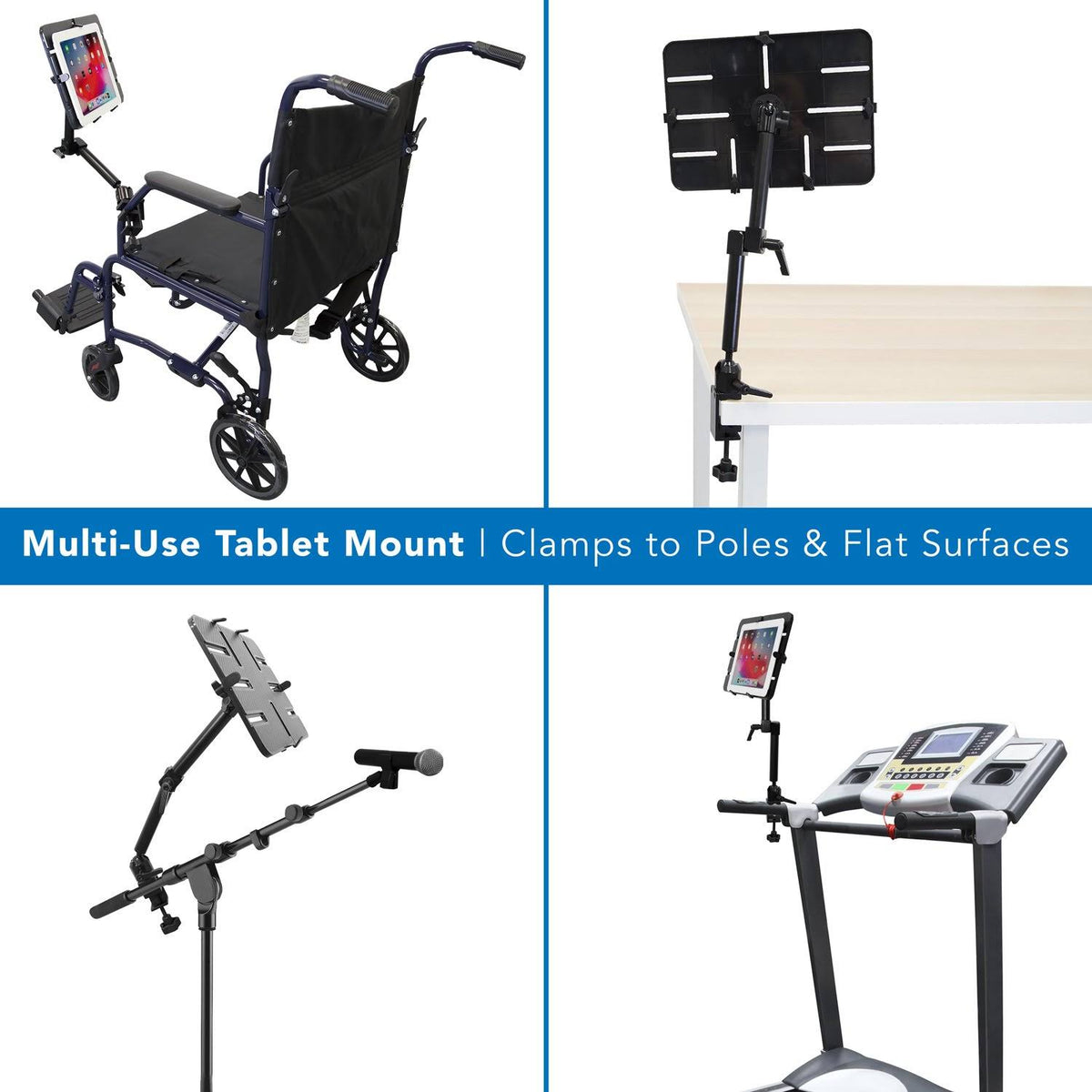 Universal Tablet Pole and Desk Mount I7346