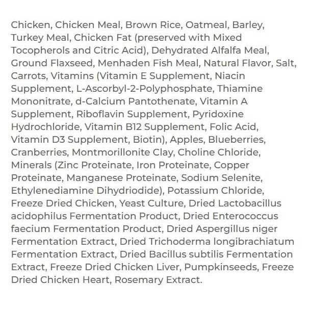 Chicken & Brown Rice Recipe Dry Dog Food D6900