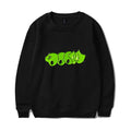 Green Pattern Long-Sleeved Sweatshirt I657646