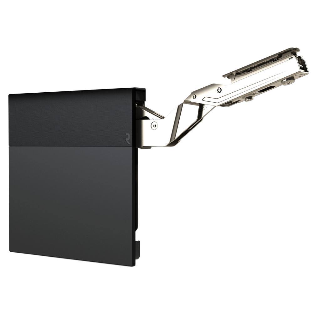 Black 107° Lift-Up Hinge Soft-Close Vertical Opening Hinge (1-Pair) G96909