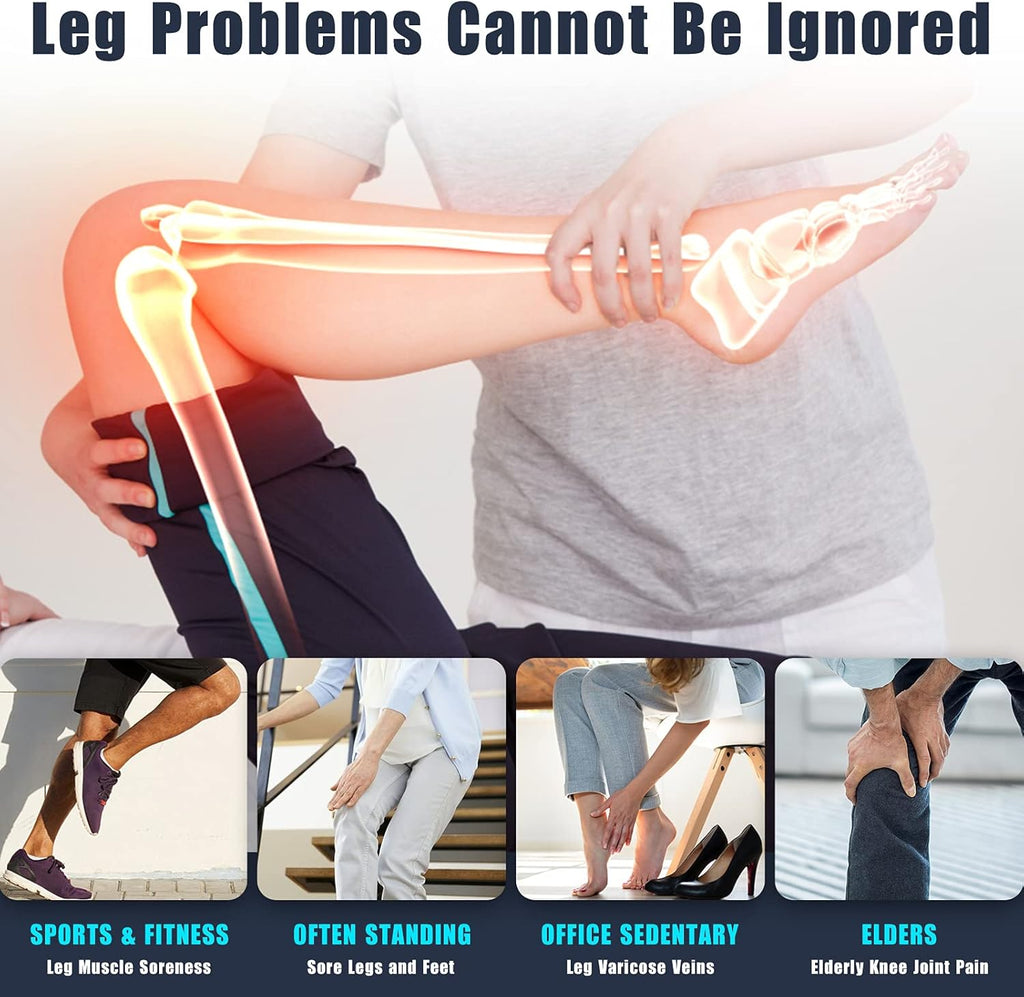Leg Massager with Air Compression and Heat Function X2904