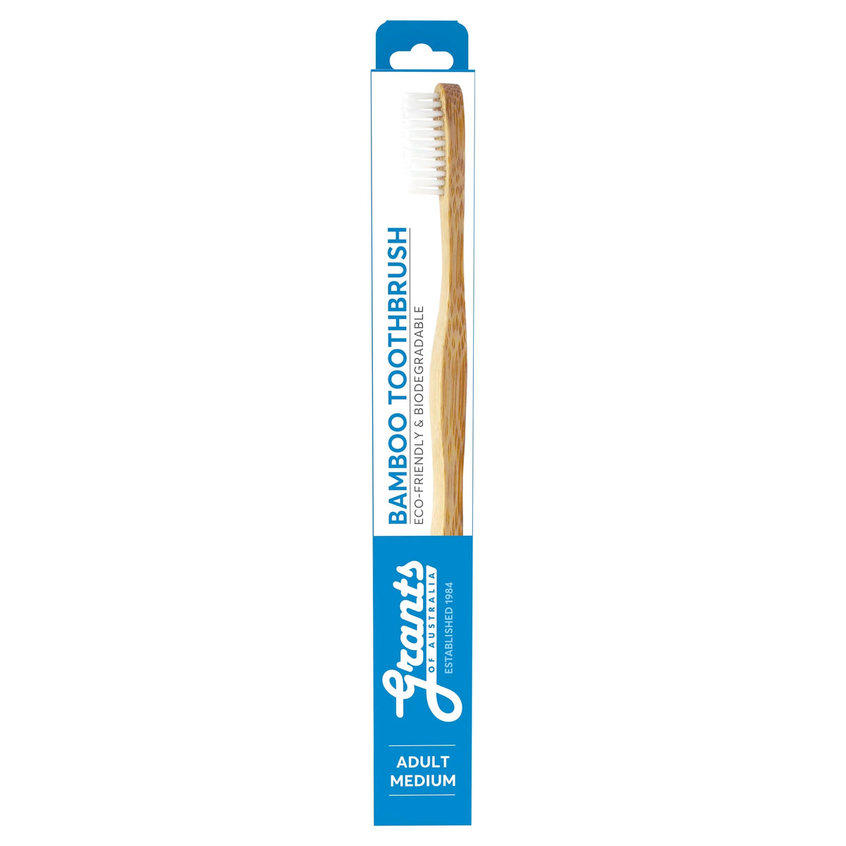 Bamboo Adult Medium Toothbrush 1 Pack J880