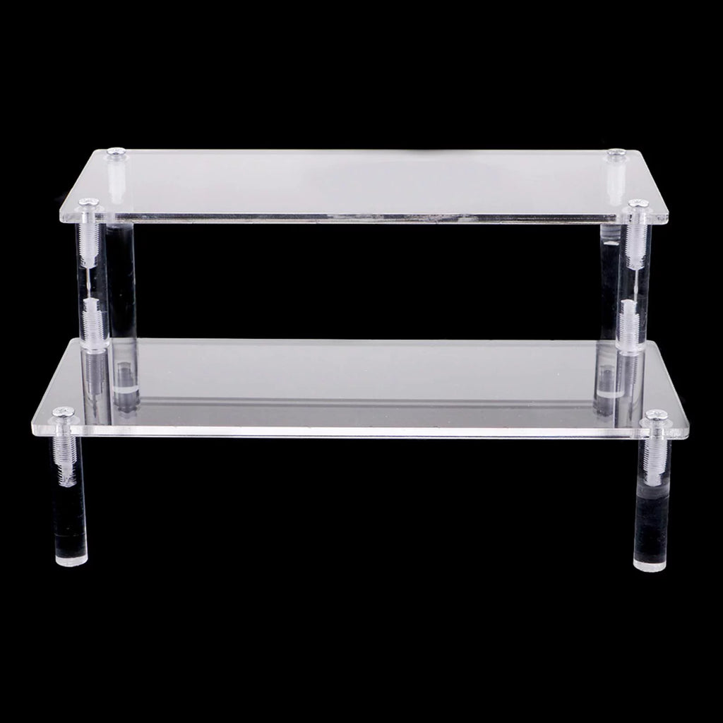 Acrylic Clear Two Layer Display Stand V72521