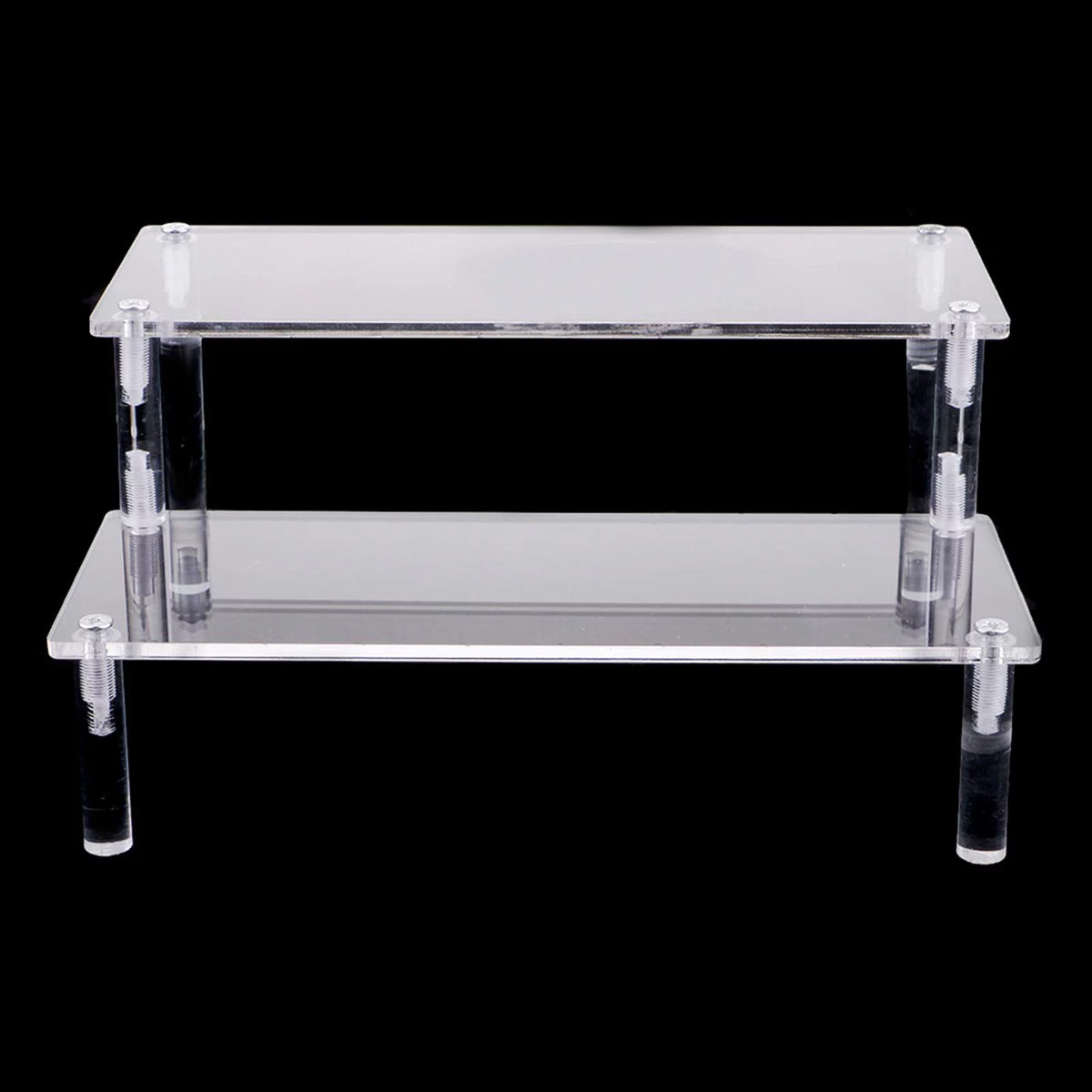 Acrylic Clear Two Layer Display Stand V72521