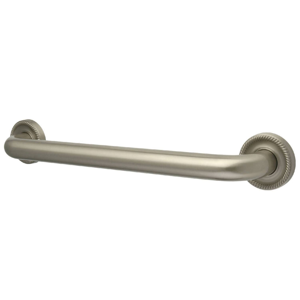 Brushed Nickel Decorative Grab Bar C9408