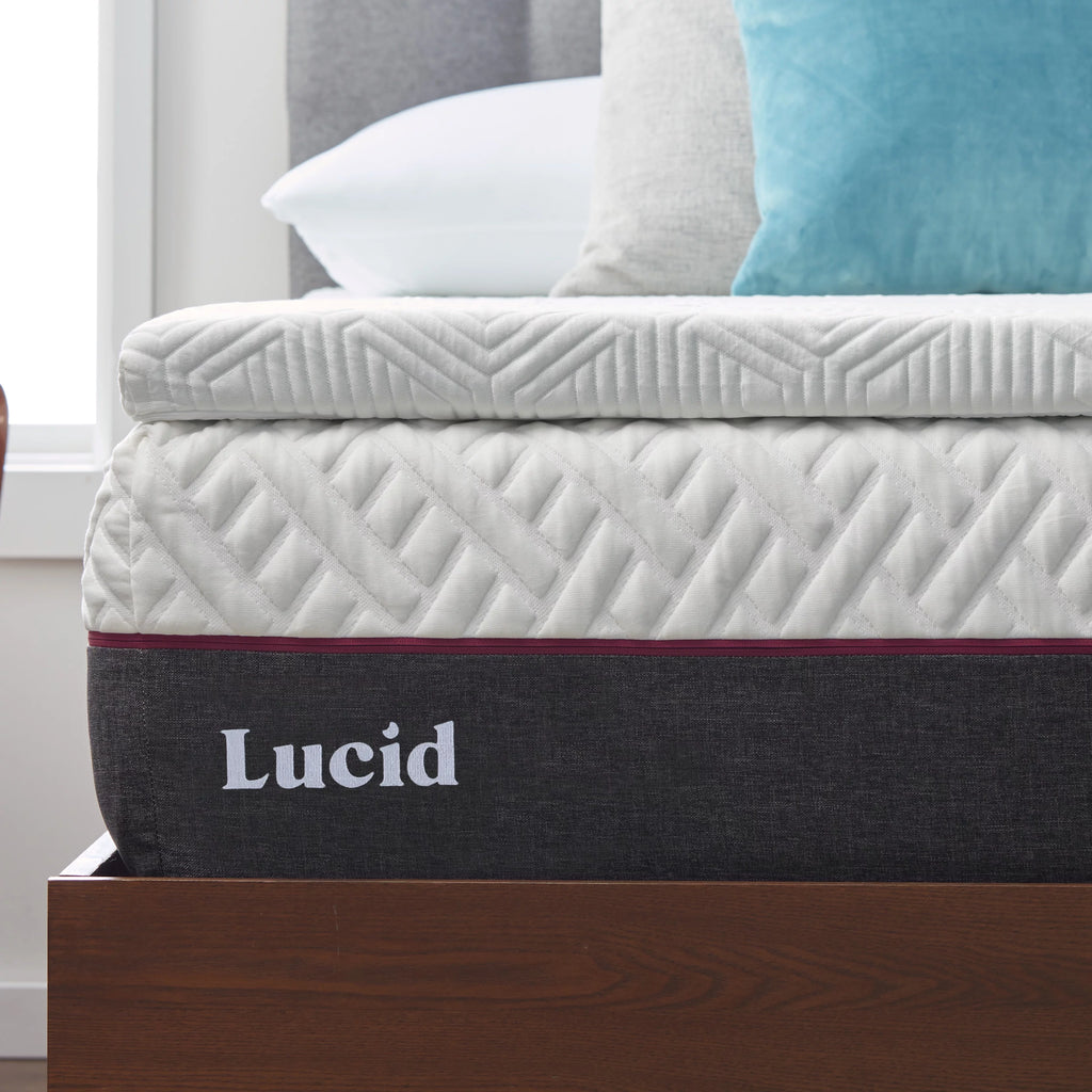 2" Cooling Gel Memory Foam Mattress Topper with Cover, Full D835235