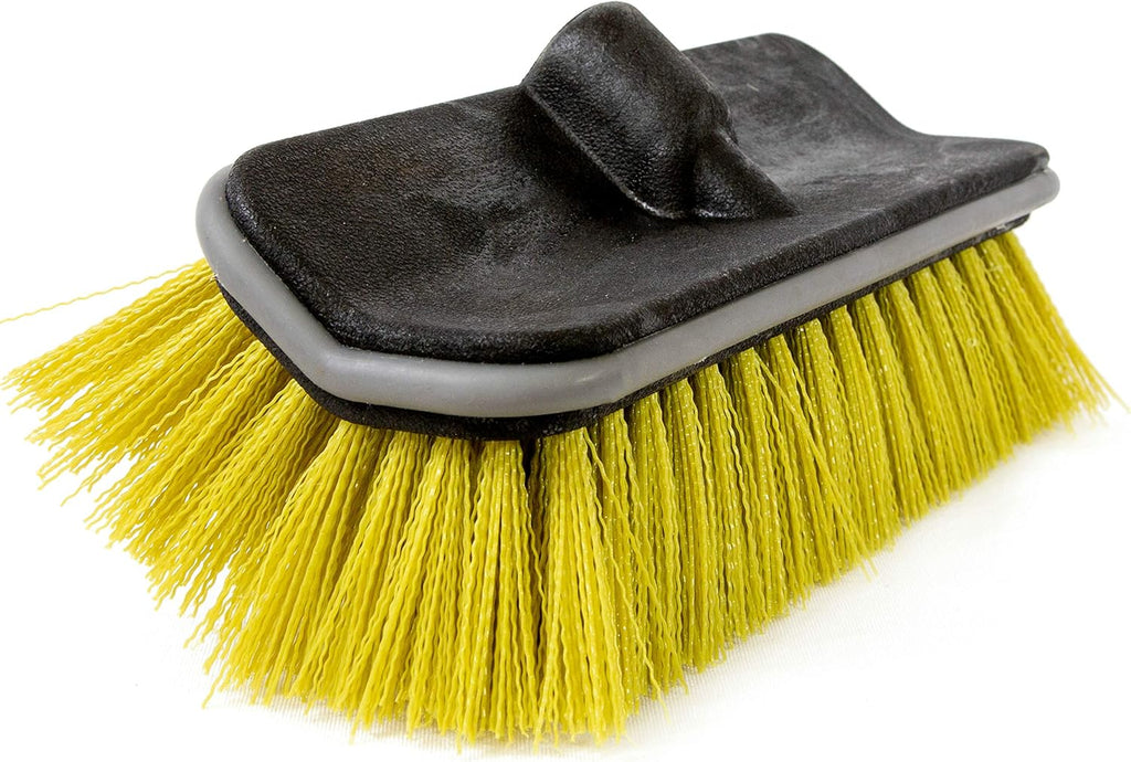 11 Inch Hard Bristle Deck Brush with Telescoping Pole Y122