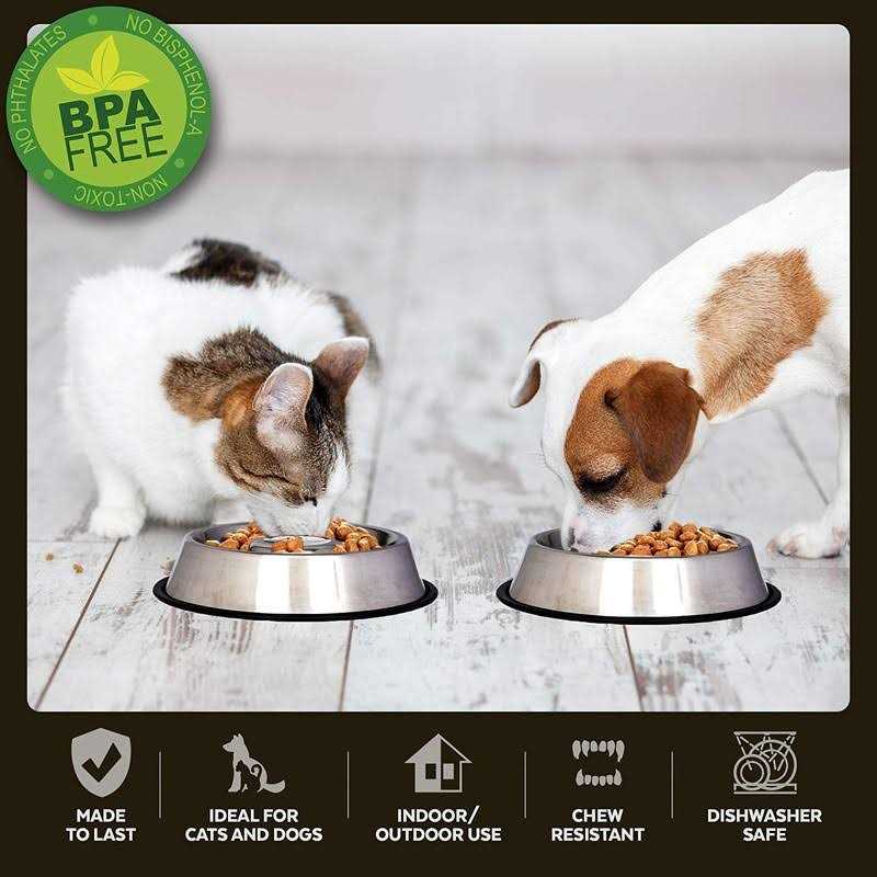 Stainless Steel Slow Feed Pet Bowl P5016