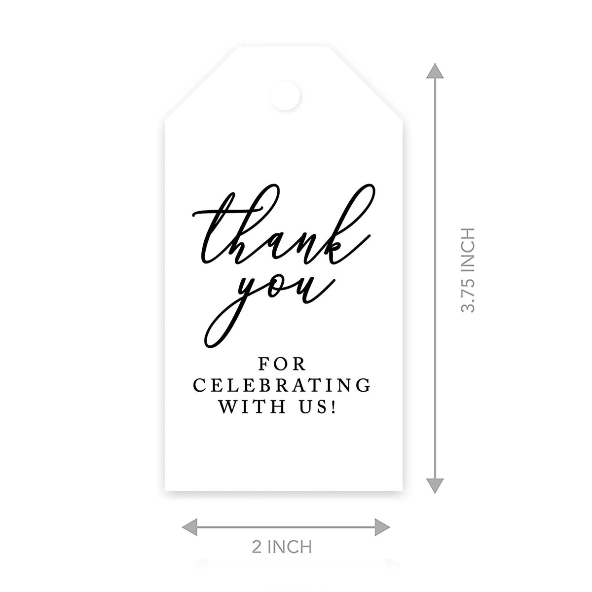 100-Pk Cardstock Gift Tags L540484