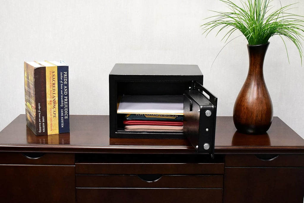 Compact Digital Depository Drop Safe with Front Load Drop Box V94097