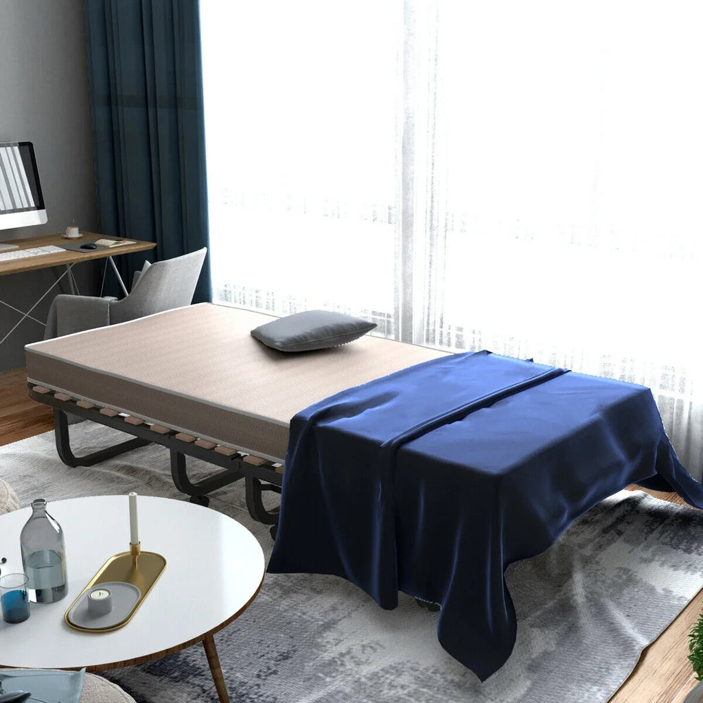 Folding Bed with Memory Foam Mattress G4771