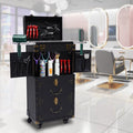 Portable Rolling Makeup Train Case Cosmetic Organizer P14197