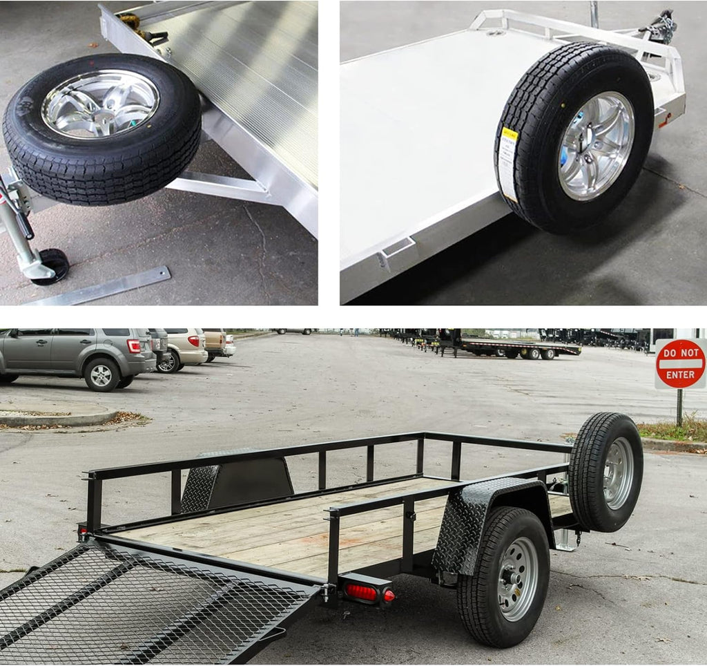 Spare Tire Carrier Trailer Mount X914