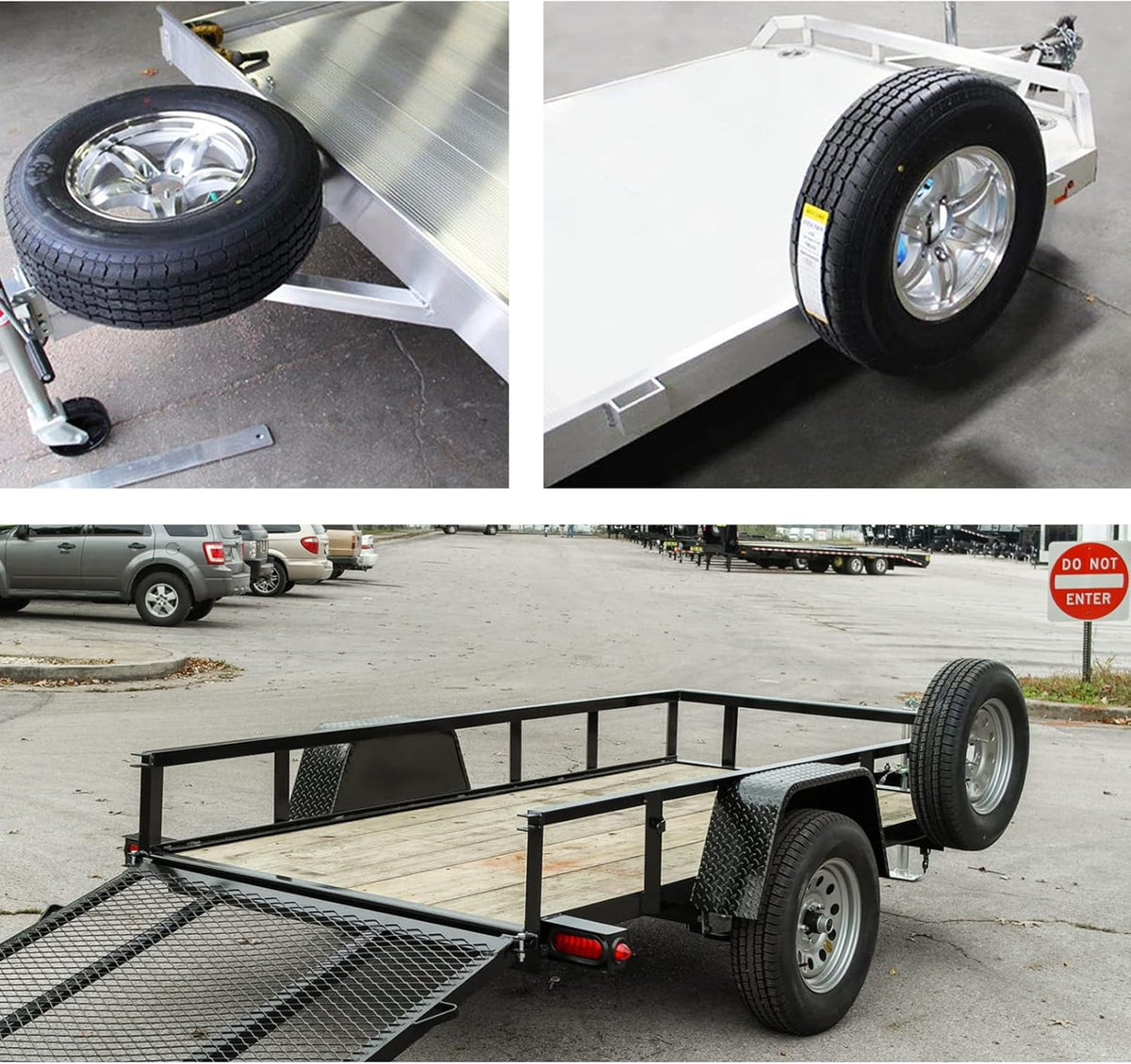 Spare Tire Carrier Trailer Mount X914