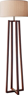 Walnut Birch Wood Floor Lamp M514403