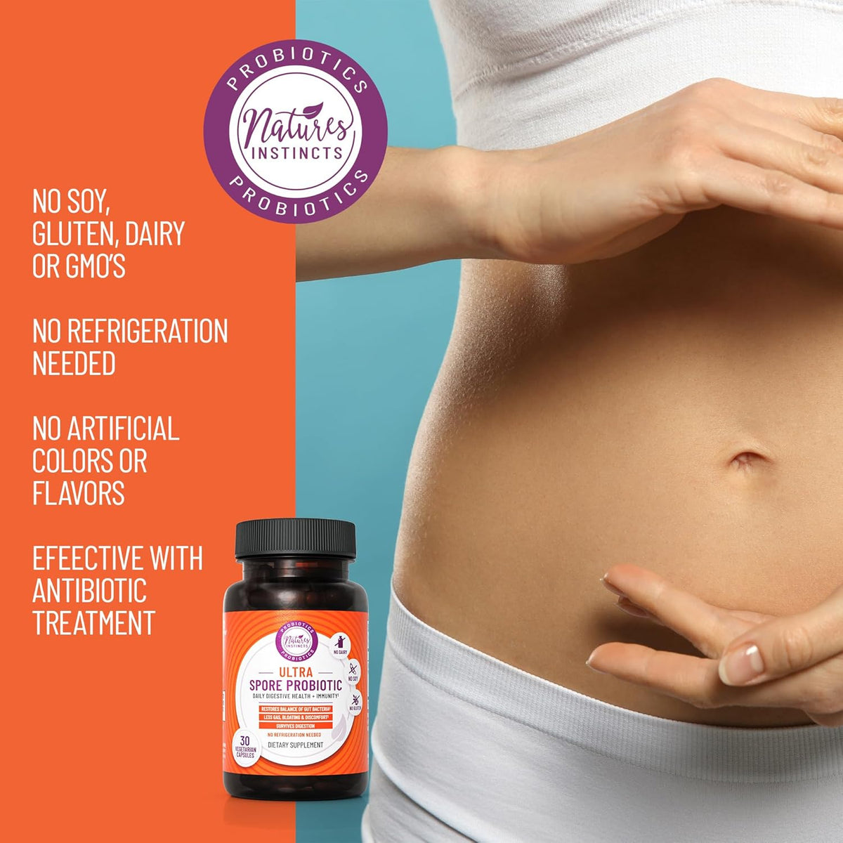 30 Capsules Soil Based Probiotic T33158