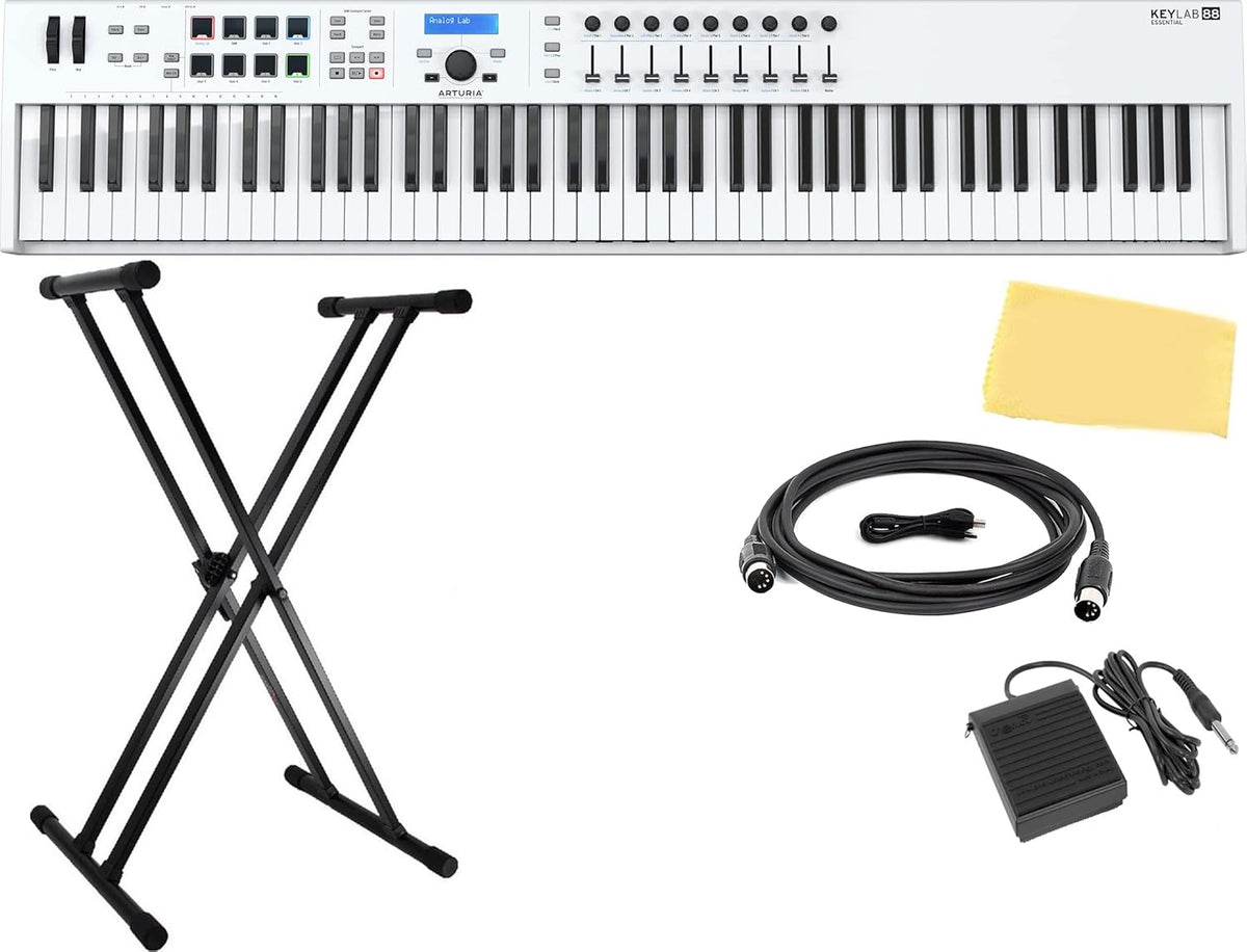 49 Key MIDI Controller Bundle with Sustain Pedal Q692401