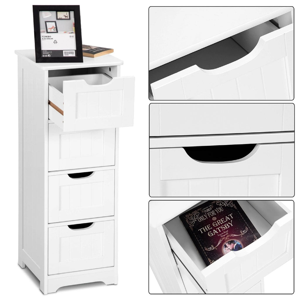 4 Drawers Bathroom Cabinet B847733