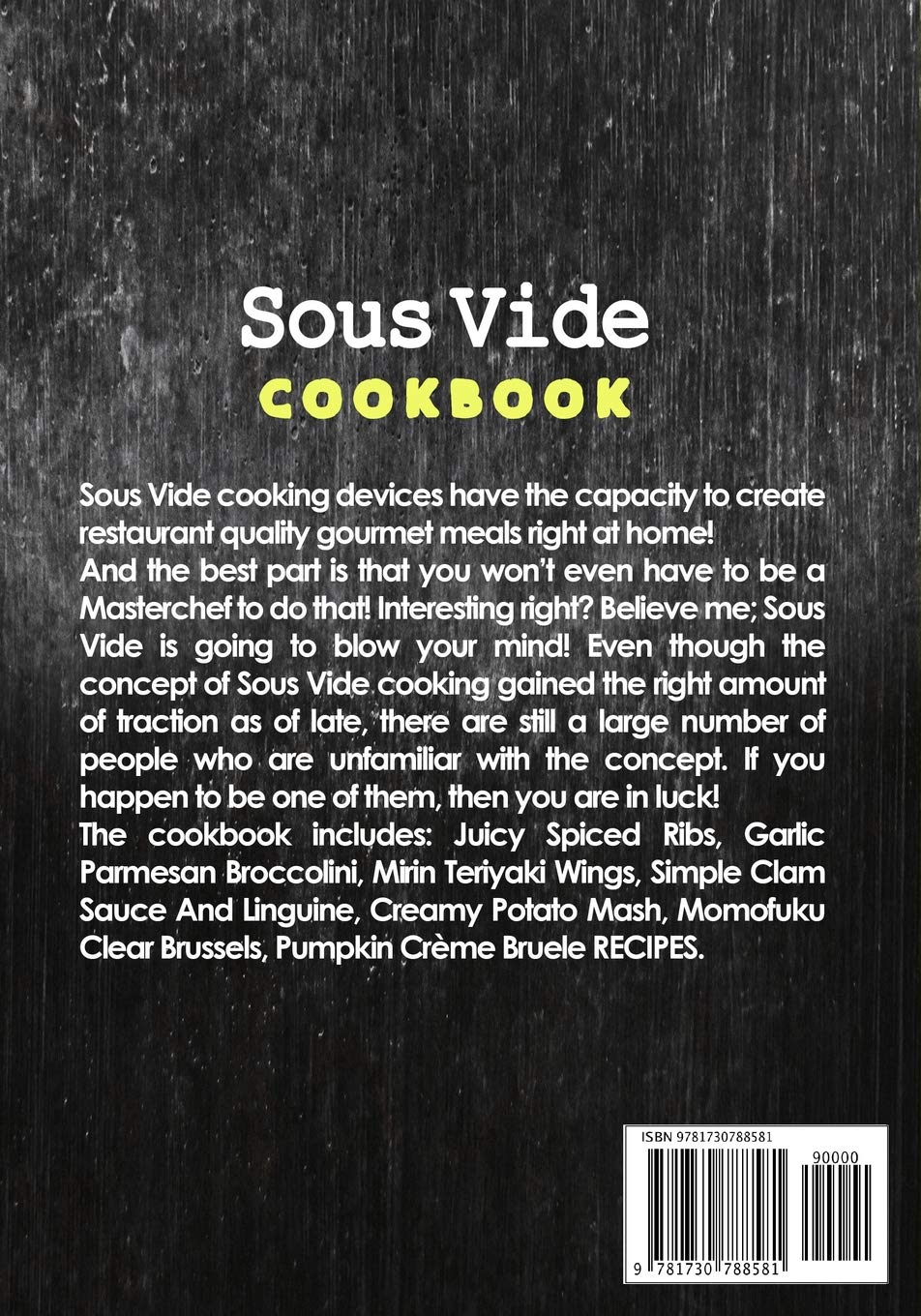 Sous Vide Cookbook F42467