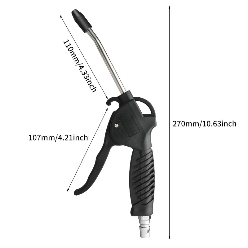 High Volume Air Blow Gun with Guard Air Flow Nozzle V56588
