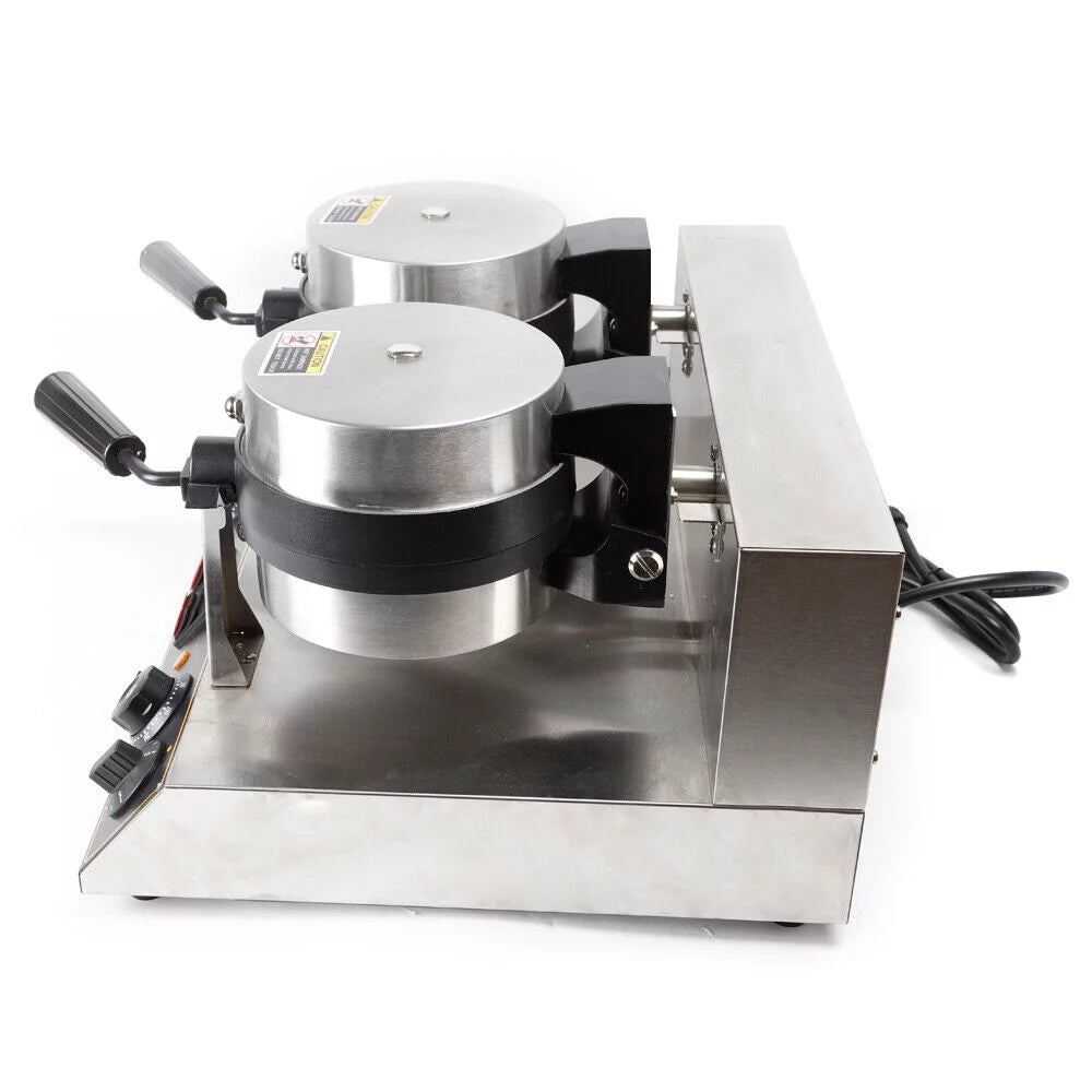 Non-Stick 7" Round Belgian Waffle Maker 1500W A653