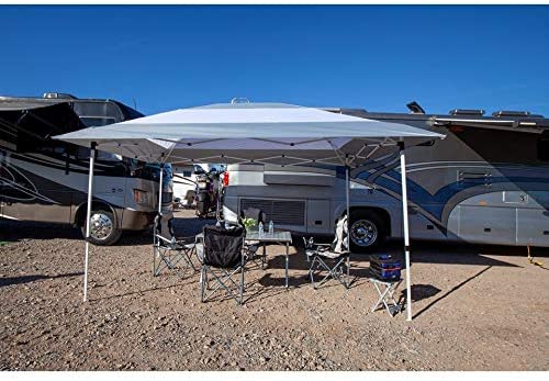 Instant Shade Outdoor Canopy Shelter Tent with Steel Frame and Rolling Bag K14352