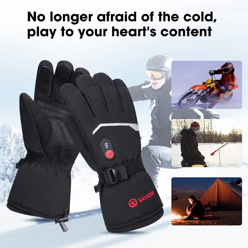 Heated Gloves with Touchscreen Y110496