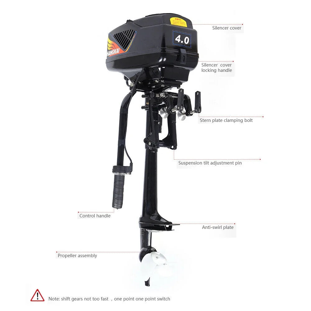 1000W 48V 18A Electric Boat Outboard Motor I9895